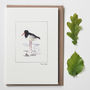 Bird Greeting Card, Oystercatcher, thumbnail 1 of 2
