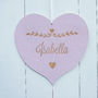 Child's Hanging Wooden Name Plaque, thumbnail 4 of 6