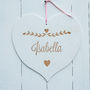 Child's Hanging Wooden Name Plaque, thumbnail 6 of 6