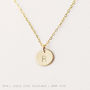 Personalised Initial Necklace Set, thumbnail 2 of 5