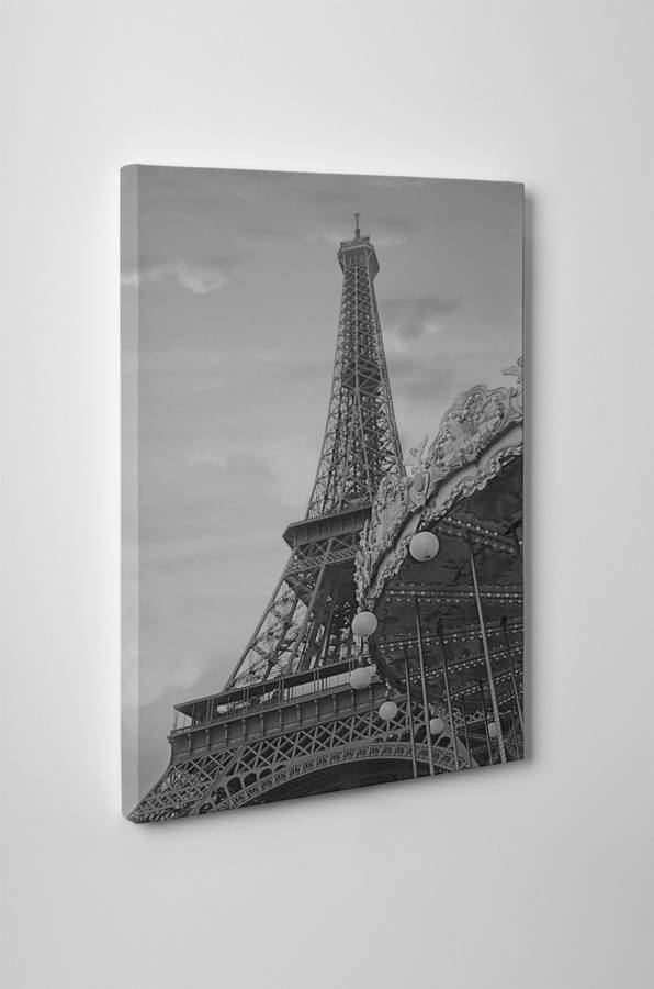 Paris Eiffel Tower Print On Canvas By Ruby and B | notonthehighstreet.com