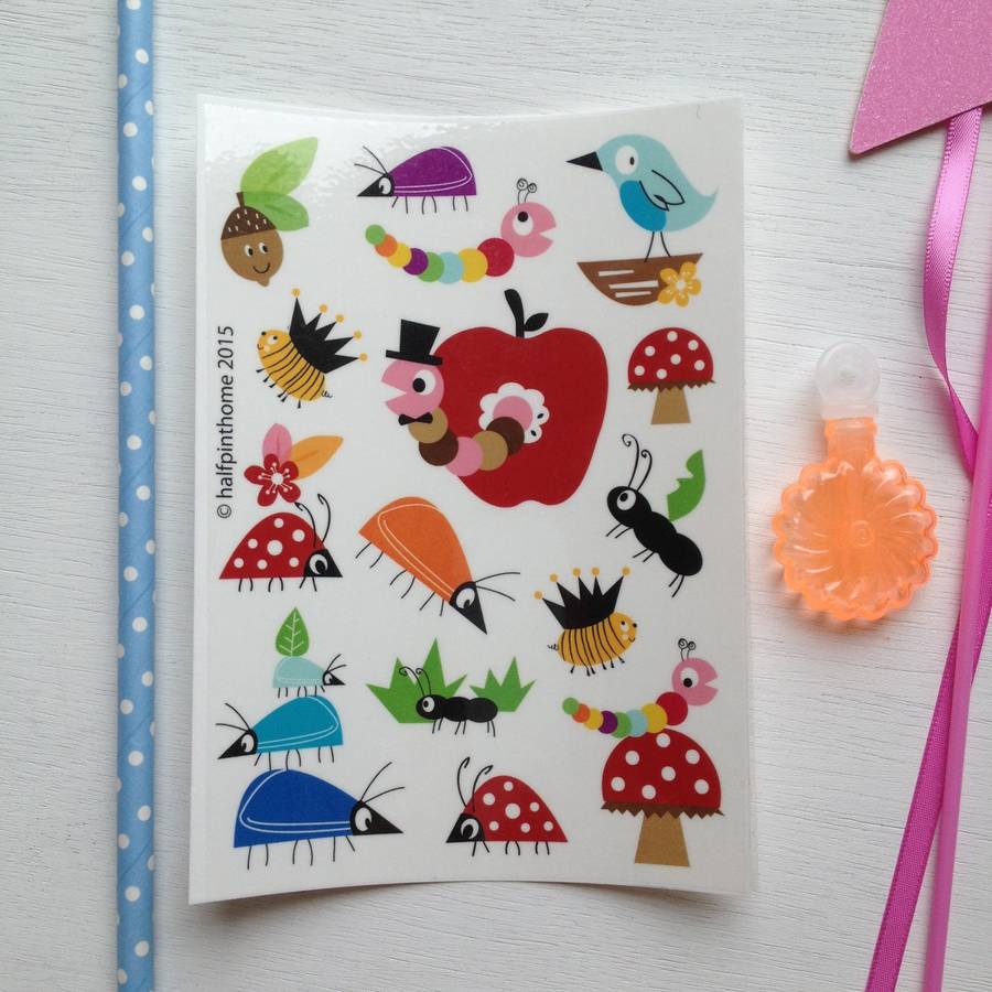 Image of Children's Bug Temporary Tattoos