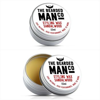 The Bearded Man Company Moustache Wax, 3 of 6