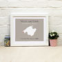 Engaged In Mallorca Personalised Print, thumbnail 1 of 11
