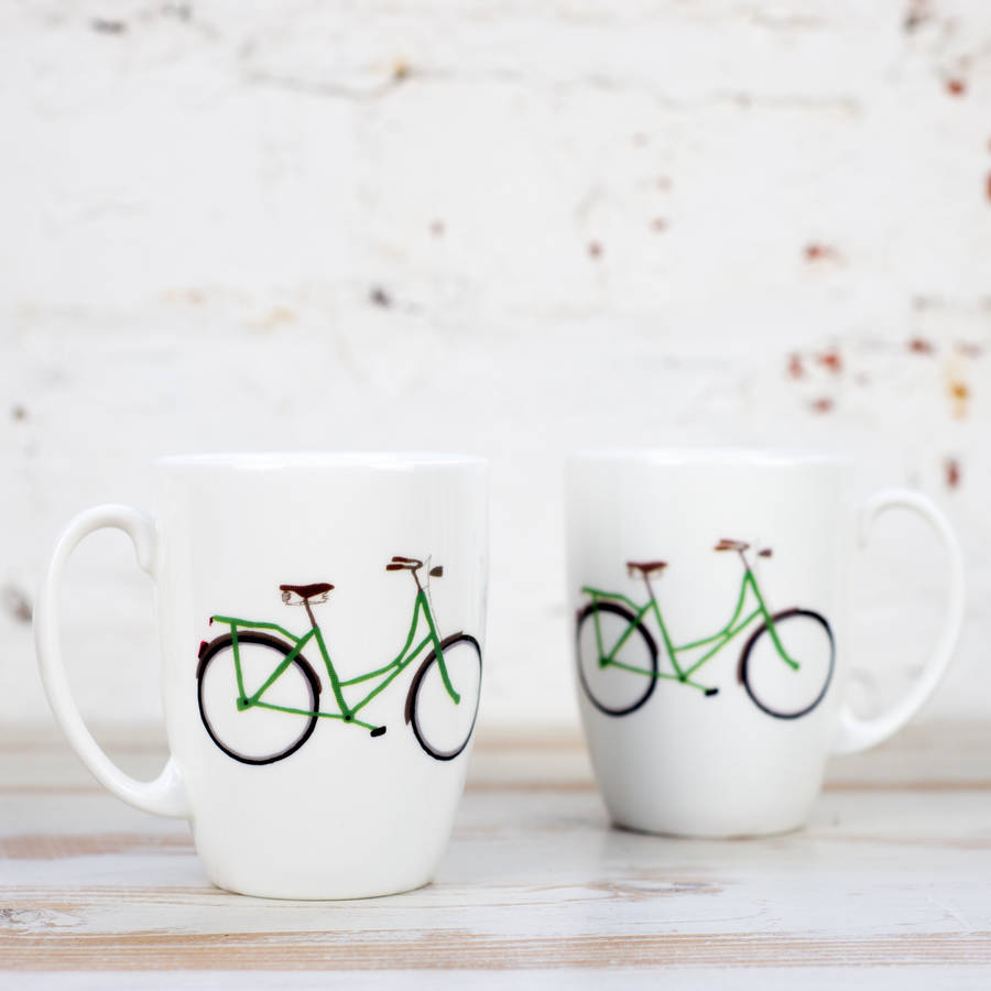 bike mug by yellowstone art boutique