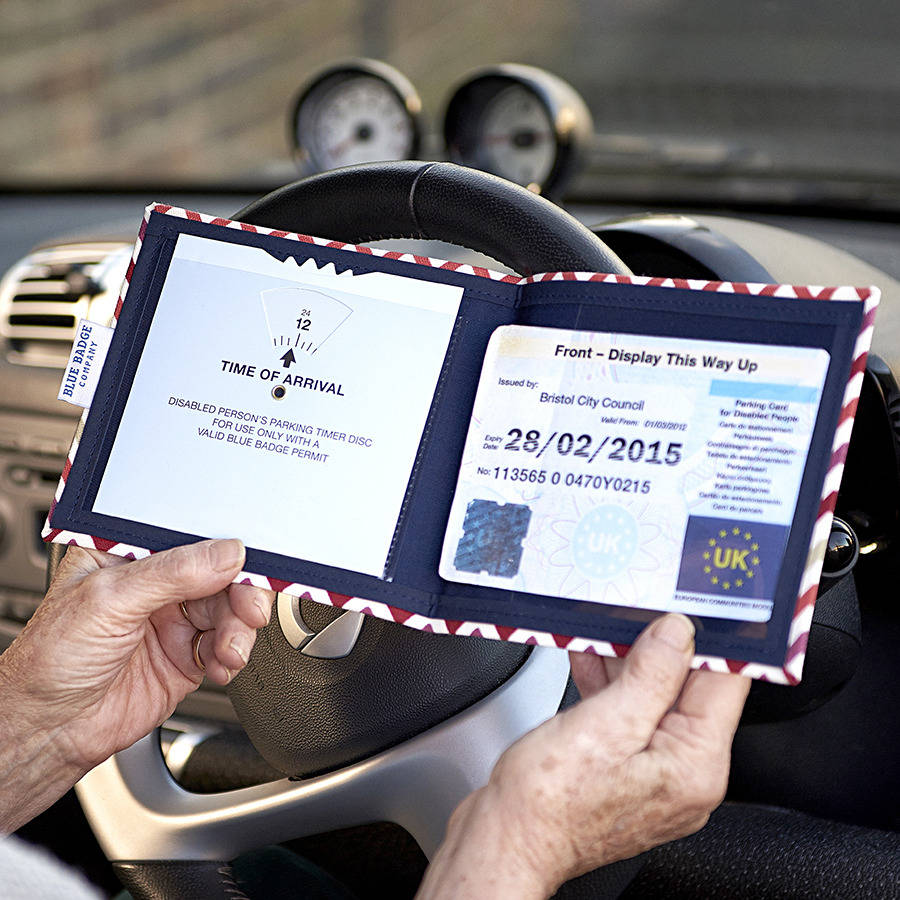 personalised blue badge permit holder in owls by blue badge co