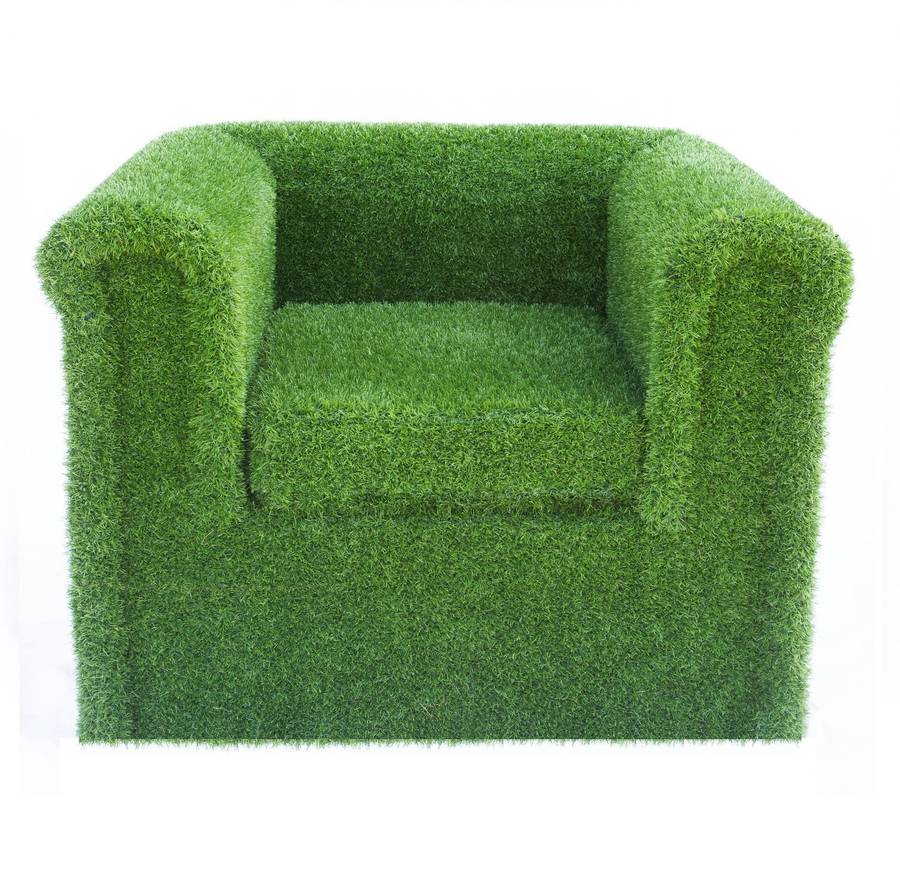 Artificial Grass Arm Chair, 1 of 3