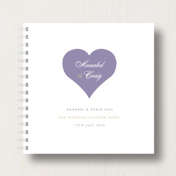Personalised Wedding Planner Book, 7 of 11