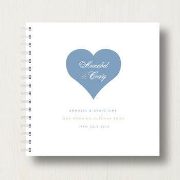 Personalised Wedding Planner Book, 8 of 11