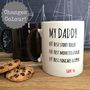 Secret Colour Changing Personalised 'My Daddy' Mug, thumbnail 2 of 7