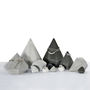 Set Of Three Concrete Diamond Paperweights, thumbnail 6 of 6