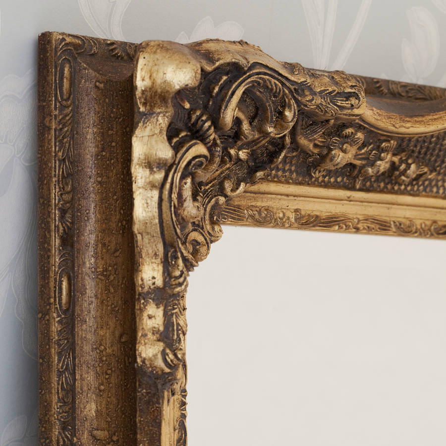 ornamental gold dressing mirror by decorative mirrors online ...