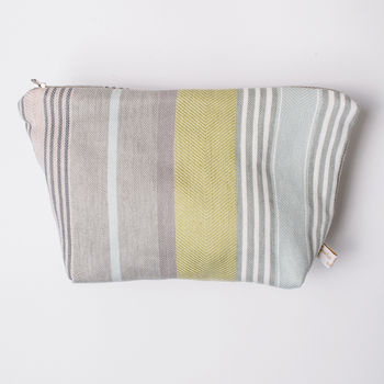 Mistley Stripe Wash Bag, 2 of 2