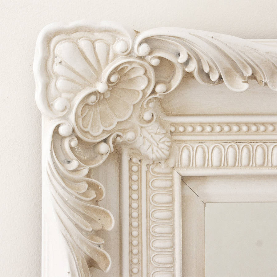 traditional classic mirror ivory by decorative mirrors ...