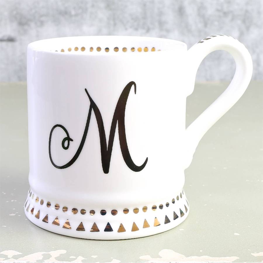 cursive monogram mug by lisa angel homeware & gifts ...