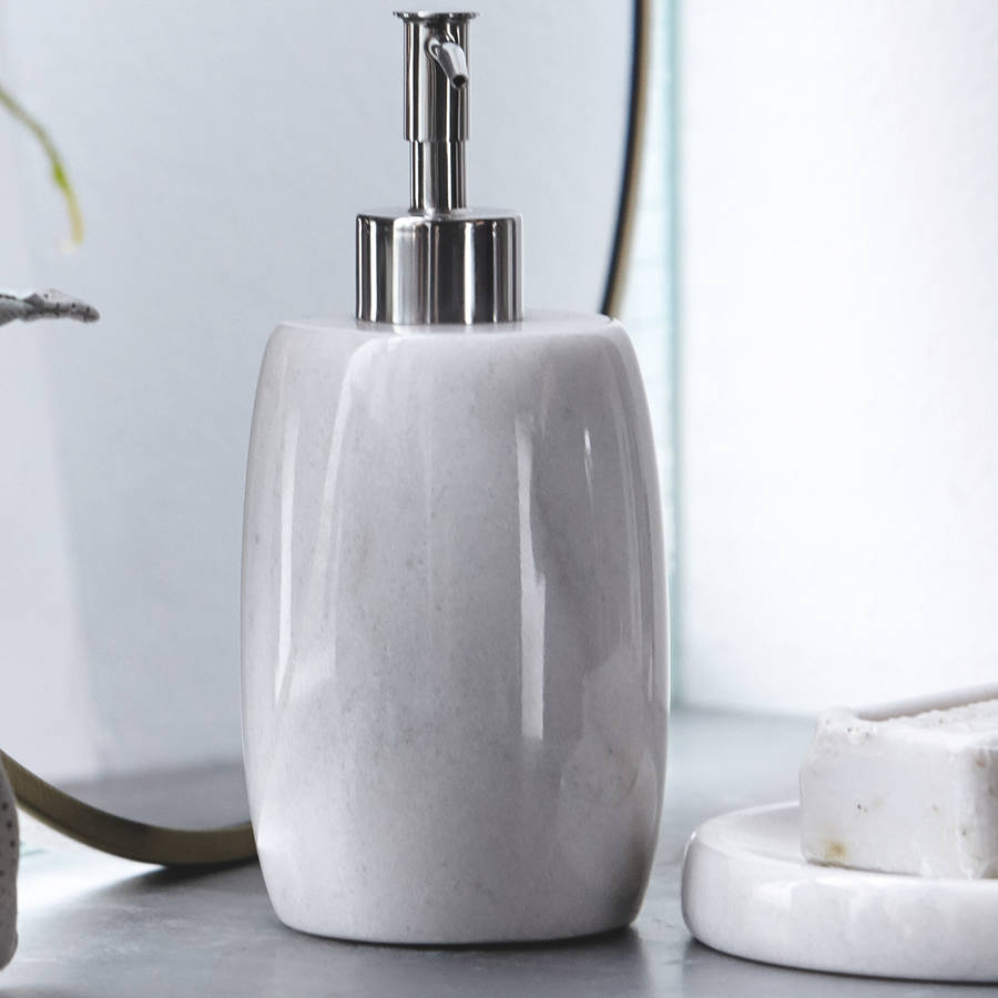marble soap dispenser by all things brighton beautiful