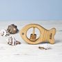 Personalised Wooden Fish Rattle, thumbnail 1 of 4