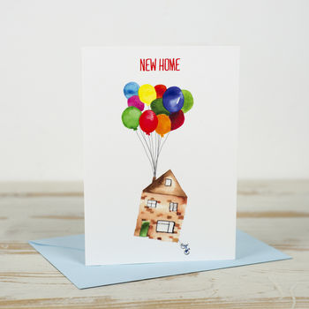 New Home Balloons Card, 2 of 3