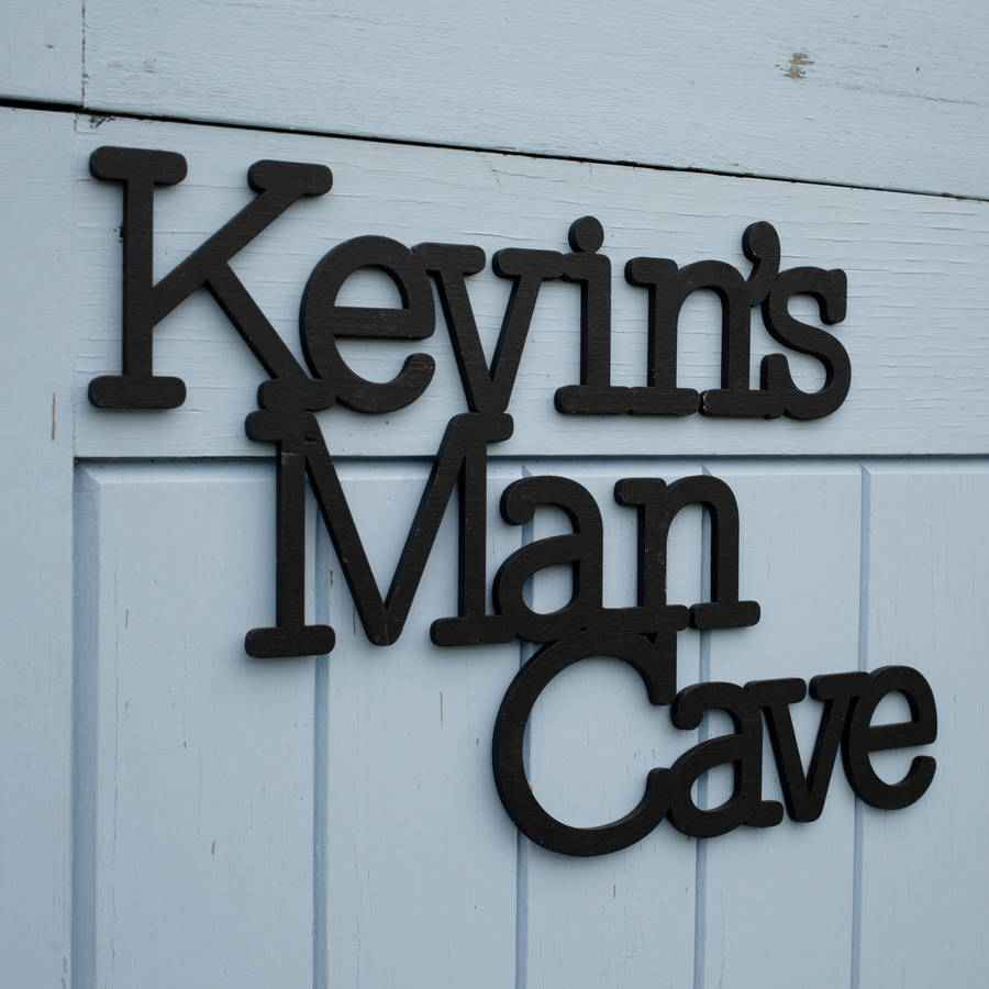 Personalised Man Cave Wall Art, 1 of 4