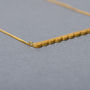Scalloped Bar Necklace, thumbnail 3 of 8
