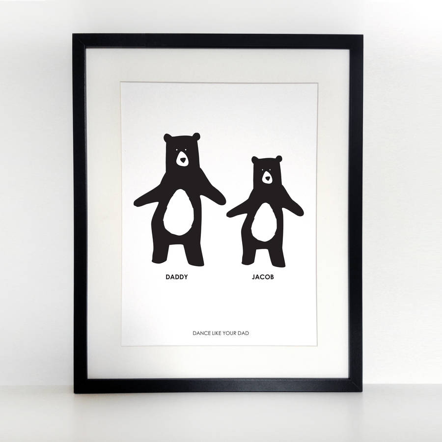 Dance Like Your Dad A4 Print By Heather Alstead Design ...