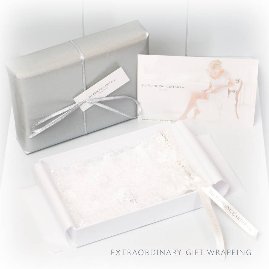 Wedding Garter Wedding wedding garter by the co notonthehighstreet com garter