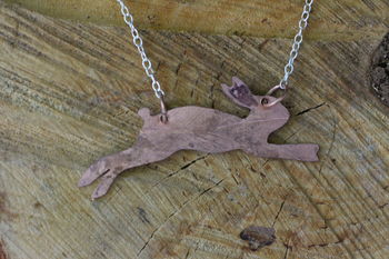 Copper Hare Necklace, 2 of 2