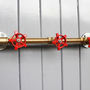 Industrial Brass Wheel Head Hook, thumbnail 6 of 7