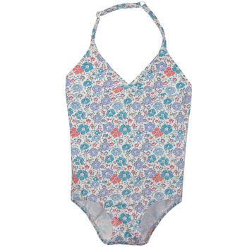 girls french designer liberty swimsuit by chateau de sable ...