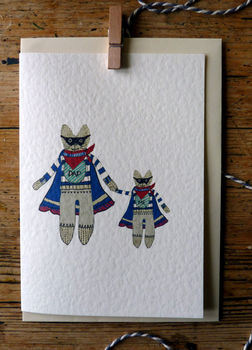 Superdad And Me Card, 2 of 3