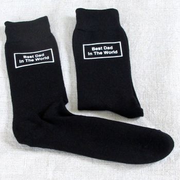'Best Dad' Father's Day Socks, 2 of 5