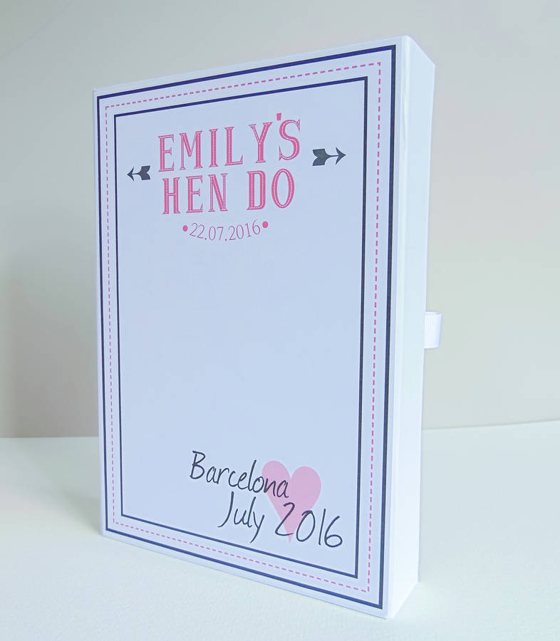 Hen Party Gift /Hen Party Box By Little Bird Designs
