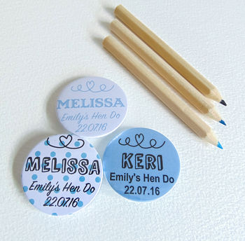 Hen Party Badges /Personalised Hen Party Gift, 7 of 9