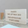 Personalised White Wooden Sign For Dad, thumbnail 2 of 2