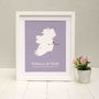 Engaged In Ireland Personalised Print, thumbnail 1 of 11