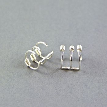 silver ear sterling cuff cuffs notonthehighstreet gaamaa