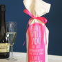 Personalised 'Will You Be My Bridesmaid?' Bottle Bag, thumbnail 3 of 6