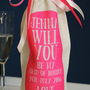 Personalised 'Will You Be My Bridesmaid?' Bottle Bag, thumbnail 4 of 6