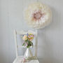 Giant Hand Dyed Blush And Ivory Ombré Paper Flower, thumbnail 3 of 3