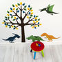 Tree With Dinosaurs Wall Sticker, thumbnail 4 of 4