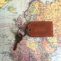 Anniversary Leather Key Ring, thumbnail 3 of 3