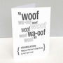 Personalised Pet Translation Father's Day Card, thumbnail 5 of 5
