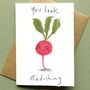 Happy Birthday Vegetable Card, thumbnail 4 of 11