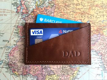 Leather Credit Card Holder, 8 of 10