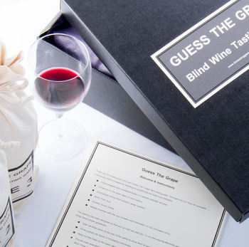 'Guess The Grape' Wine Lovers Red Wine Tasting Game, 9 of 10