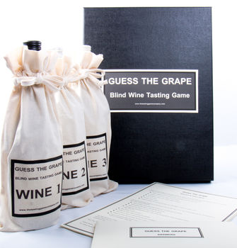 'Guess The Grape' Wine Lovers Red Wine Tasting Game, 10 of 10