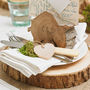 Wooden Tree Slice Wedding Centrepiece Or Cake Stand, thumbnail 8 of 11