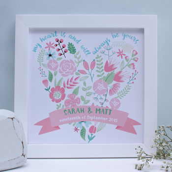 Personalised Always Be Yours Wedding Print, 2 of 4