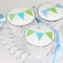 Birthday Cake Topper, Decorating Kit With Bunting, thumbnail 6 of 9