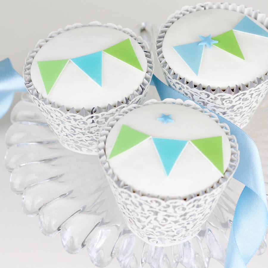 Birthday Cake Topper, Decorating Kit With Bunting By ...